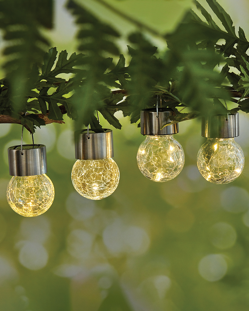 Legacy  Main™ Solar LED Ball Lights (Set of 4) The Paper Store