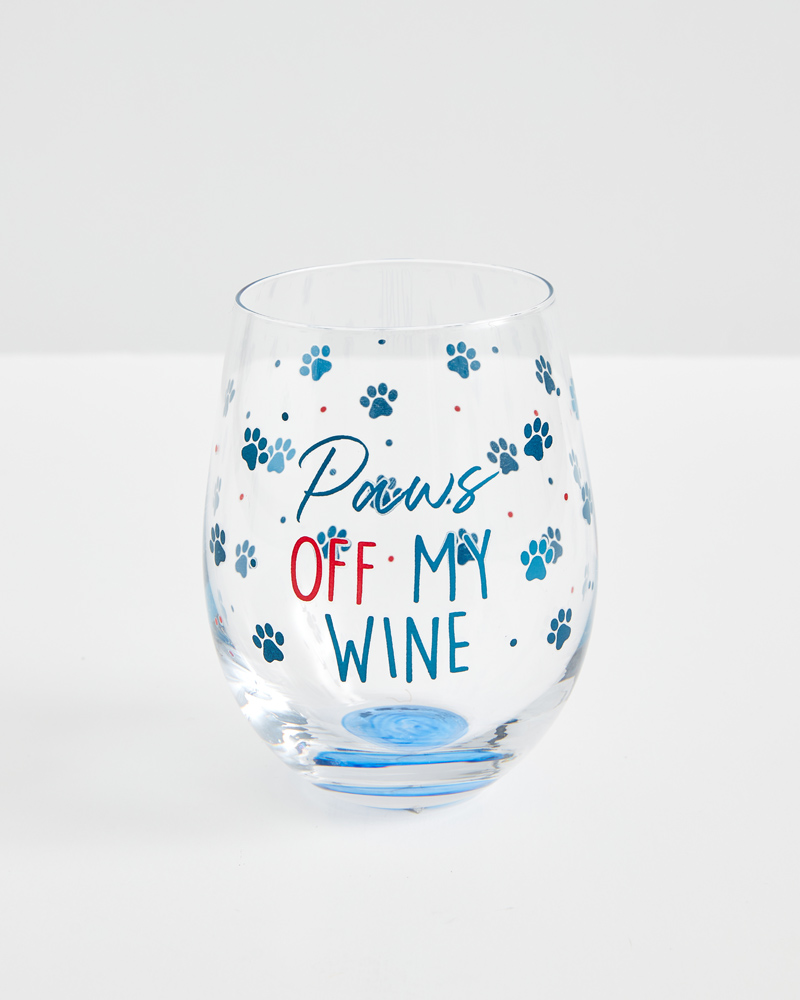 Peanuts 2-Piece Stemless Wine Glass Set