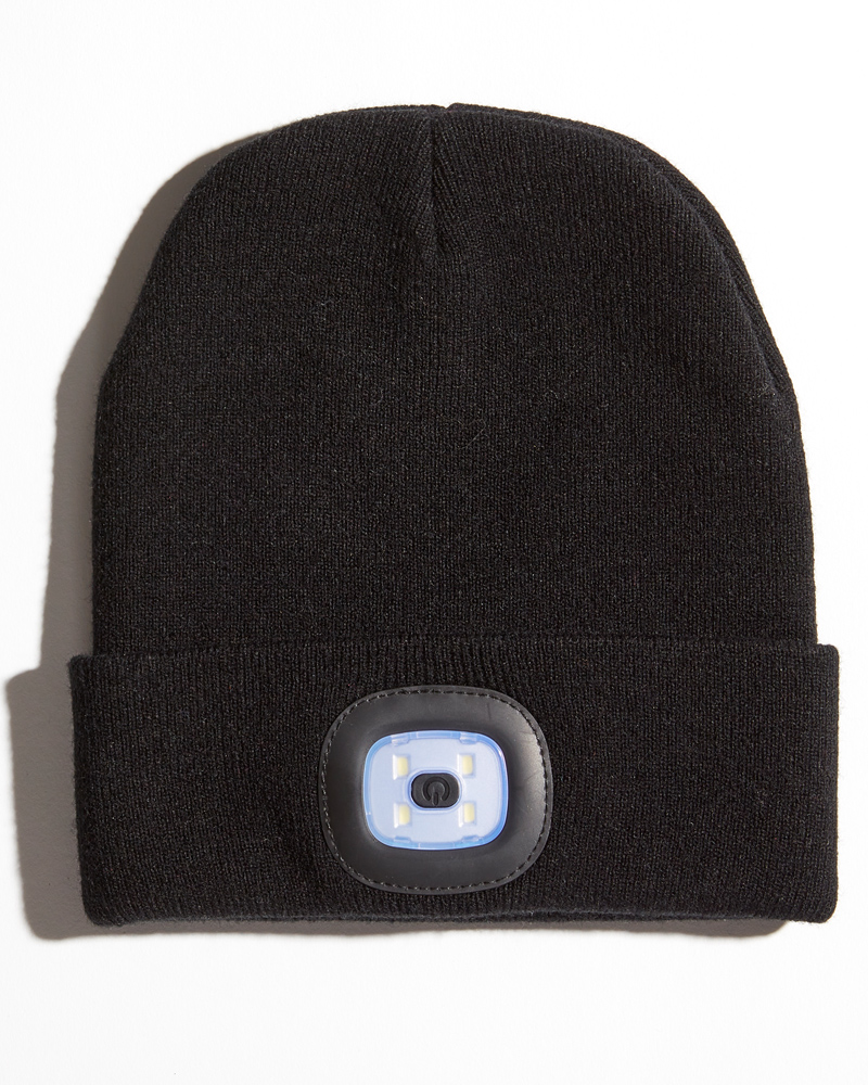 Northern Original Rechargeable LED Beanie Cap in Black | The Paper