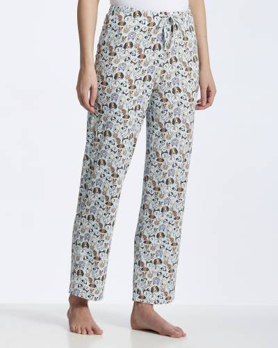 Flower Flock Pyjama Pants - Ready to Wear