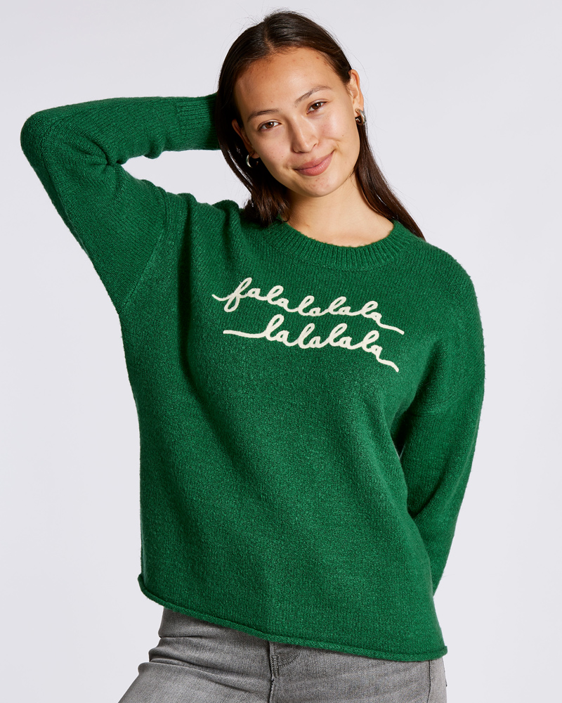 Fa la la hot sale la sweater topshop