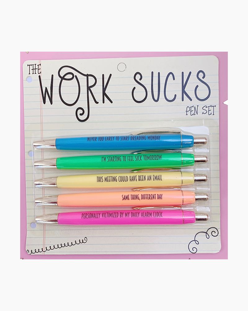 Fun Club - Work Sucks Pen Set