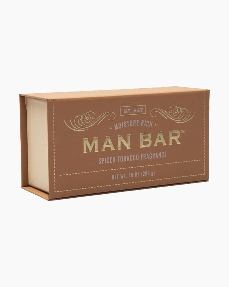 San Francisco Soap Company MAN WASH Bar 10oz - Cedar & Bourbon
