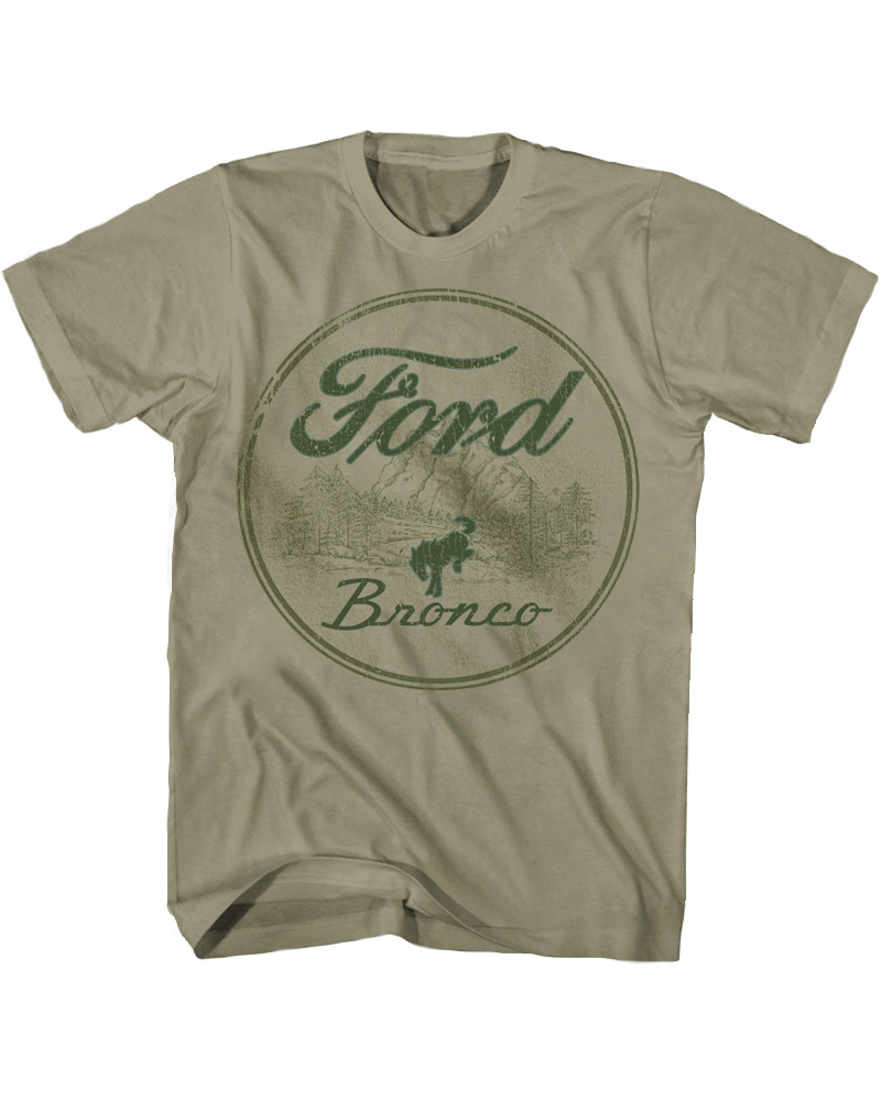 Women's Ford Bronco Short Sleeve Graphic T-Shirt - Green XS