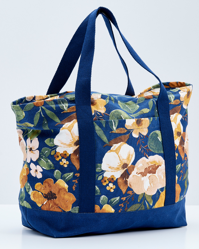 Canvas Zip-Top Tote