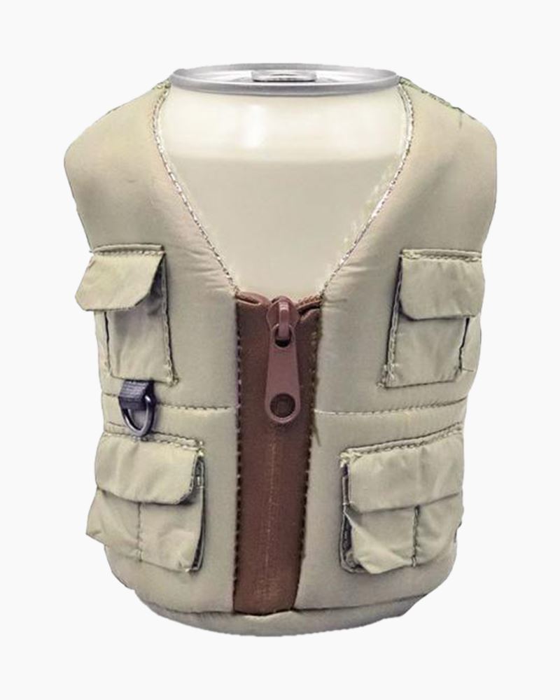 Puffin Beverage Adventure Vest - Tan