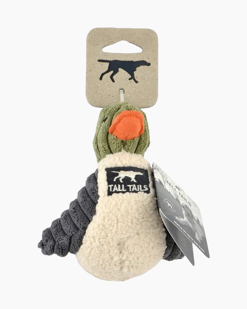 Tall Tails Plush Mini Yeti with Squeaker Dog Toy