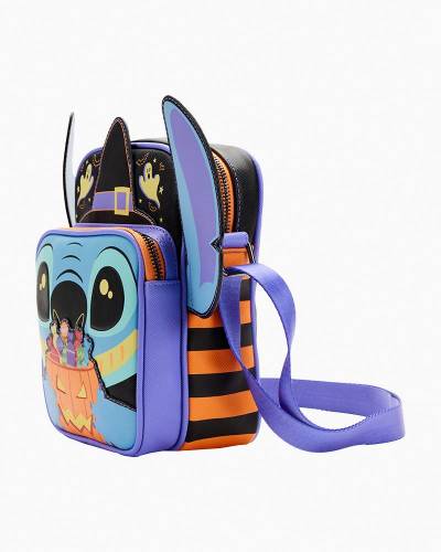 Disney Lilo and Stitch Glow Halloween Candy Cosplay Passport Bag