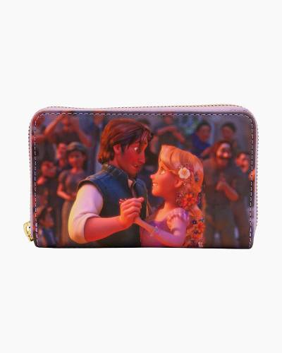 Beauty and the Beast Fireplace Scene Zip-Around Wallet