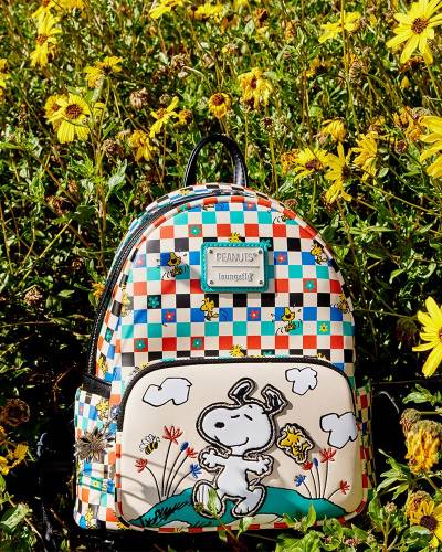 Loungefly Disney Stitch Holiday Snow Angel Glitter Mini Backpack – Forever  PB & J