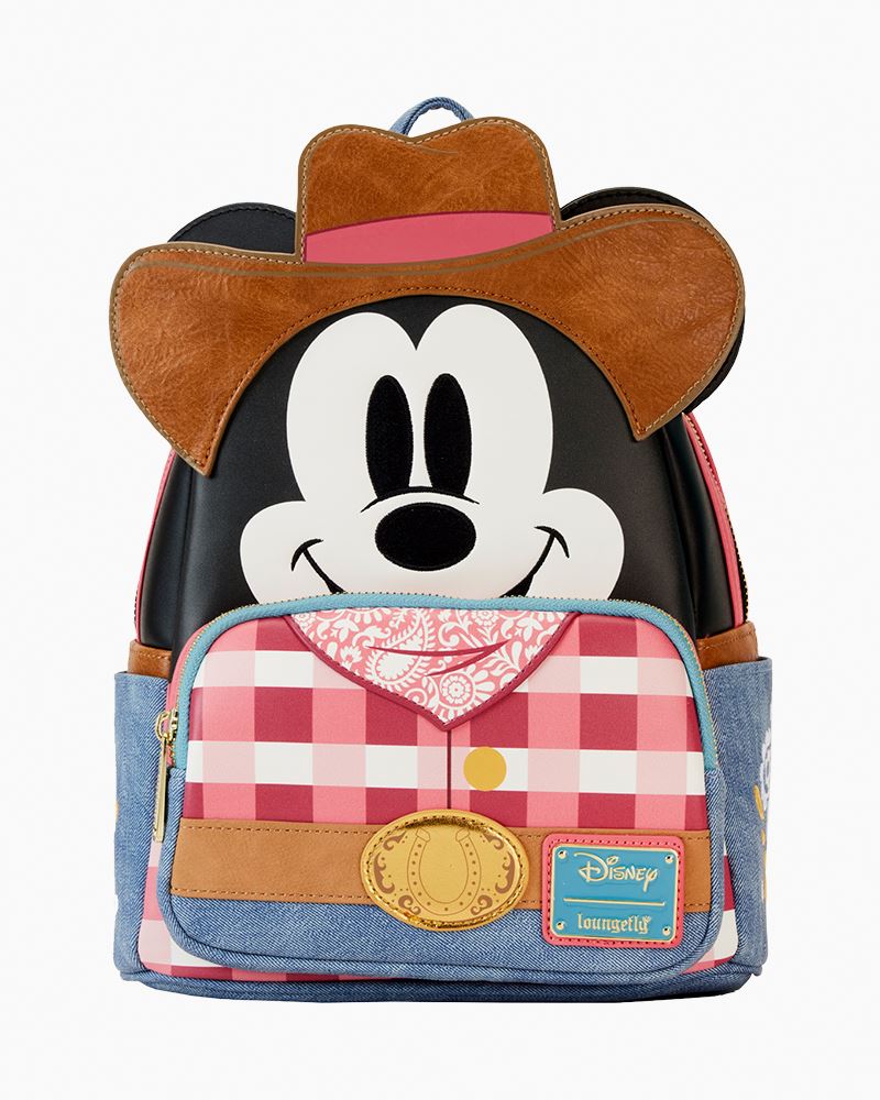 Loungefly Mickey Mouse hotsell Plaid Backpack