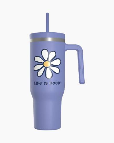 40 oz Tumbler with Handle and Straw Leak Proof 40 oz Sunflower Cup  Insulated Stainless Steel Coffee Travel Mug 40oz Sunflower Slim Tumbler  with Handle Sunflower Decor Stuff Gift for Women 