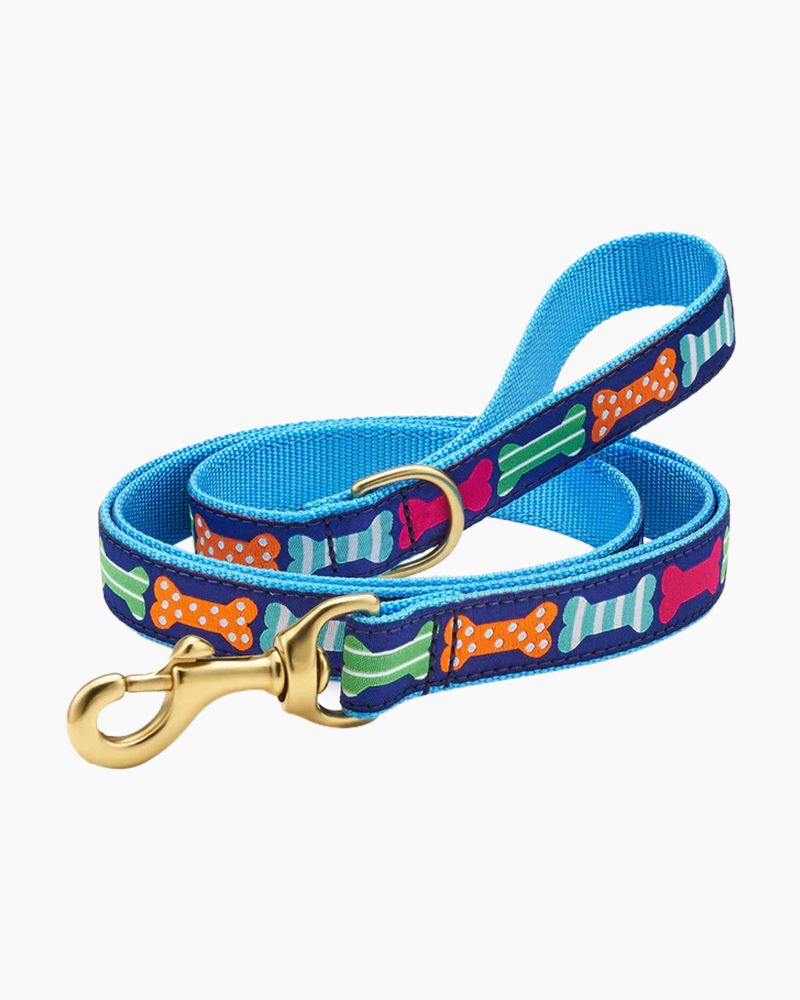 Up Country Bright Bones Martingale Dog Collar