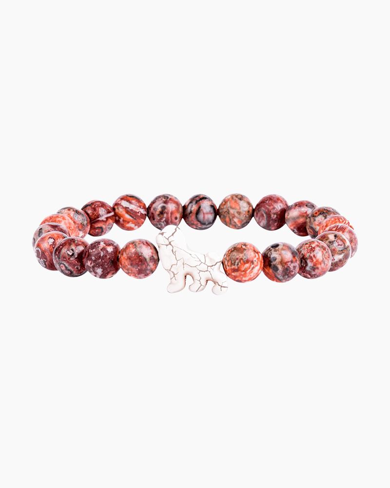 Fahlo Excursion Bracelet - Lion Sahara Stone