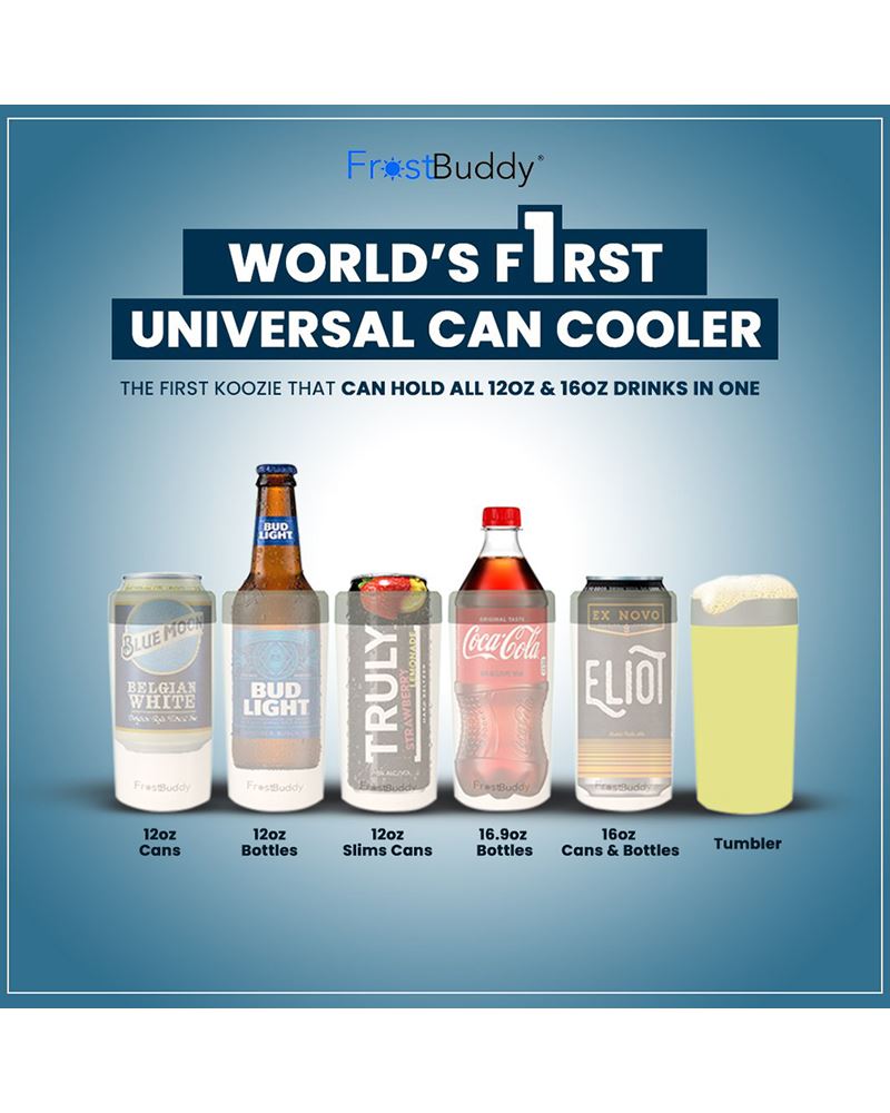 Frost Buddy​ Universal 2.0 Insulated Cotton Candy Glitter Can