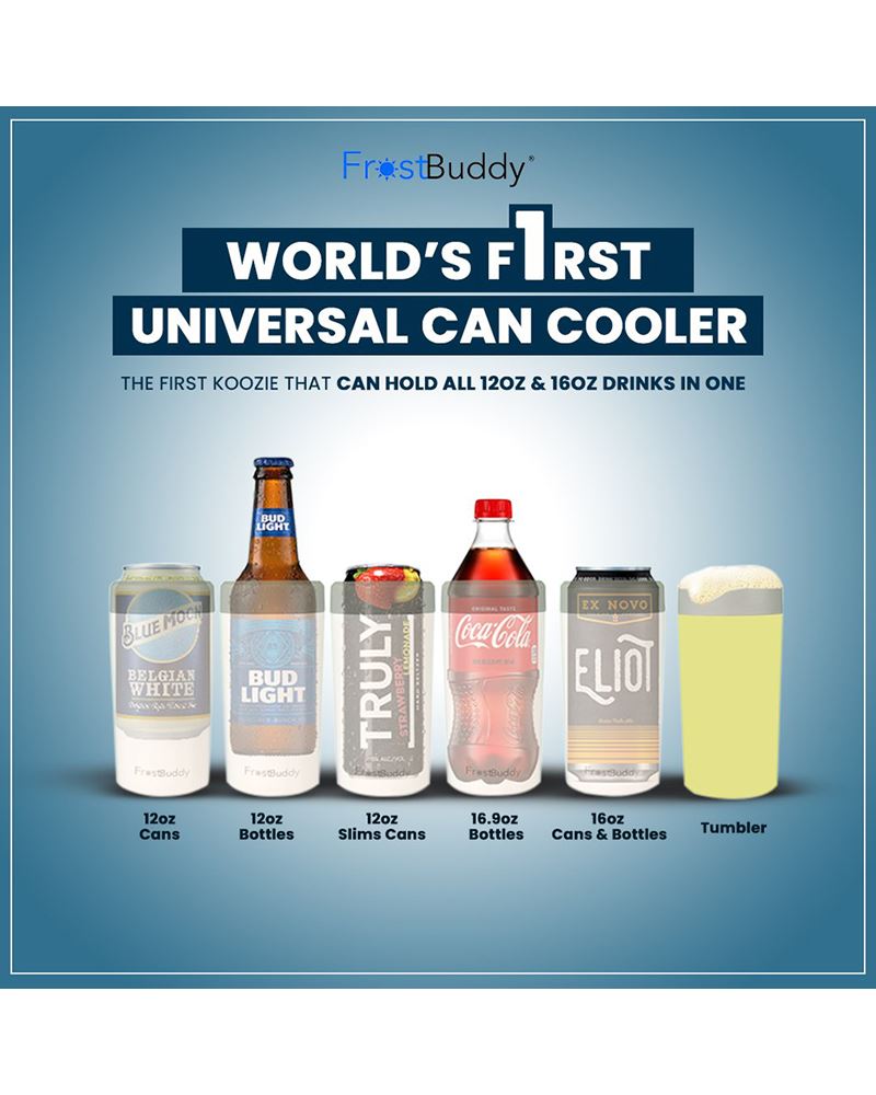 Universal Buddy 2.0 Frost Buddy Can Cooler Sunset-Your Perfect Summer  Companion!