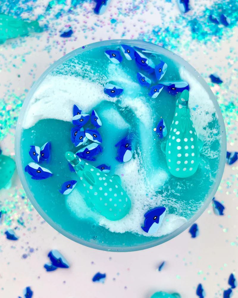 Kawaii Slime Company Gummy Shark Jelly Creme Slime | The Paper Store