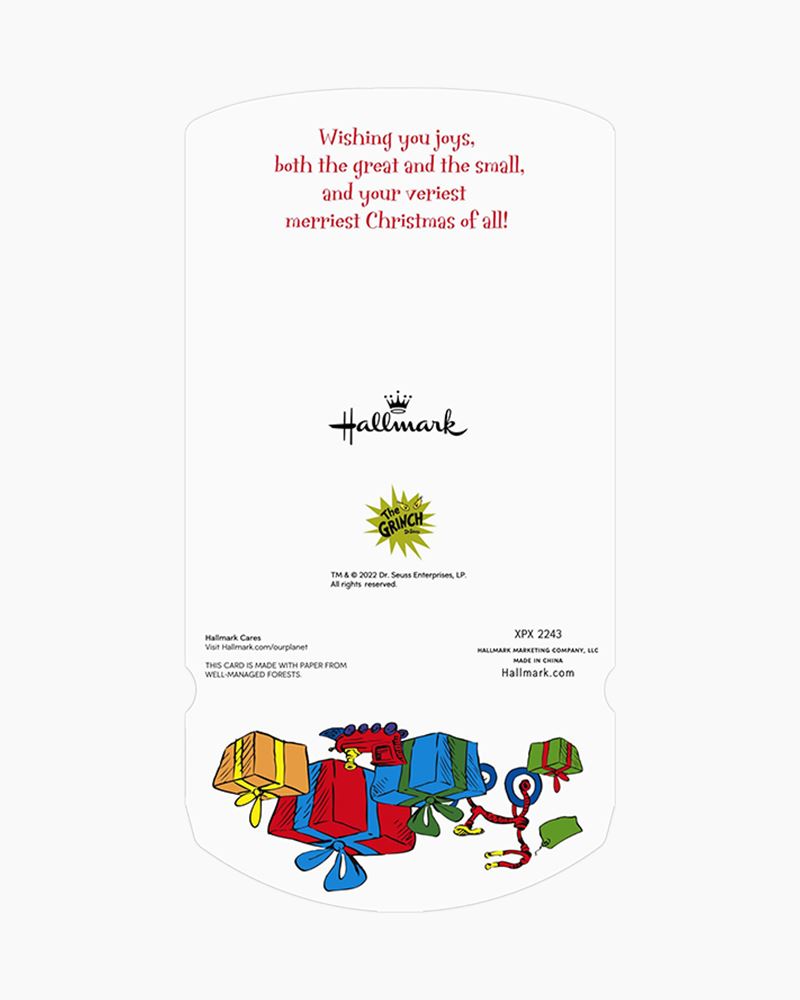 Little Grinch Greeting Card Set