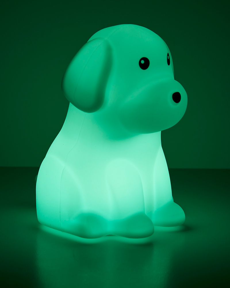InnoVibe Color-Changing Squishy Frog RGB Touch Night Light