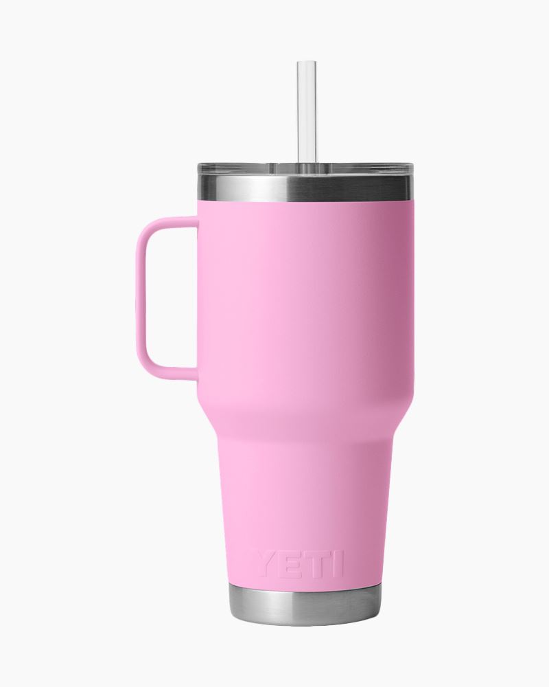 Yeti Rambler 35 oz Straw Mug - Power Pink