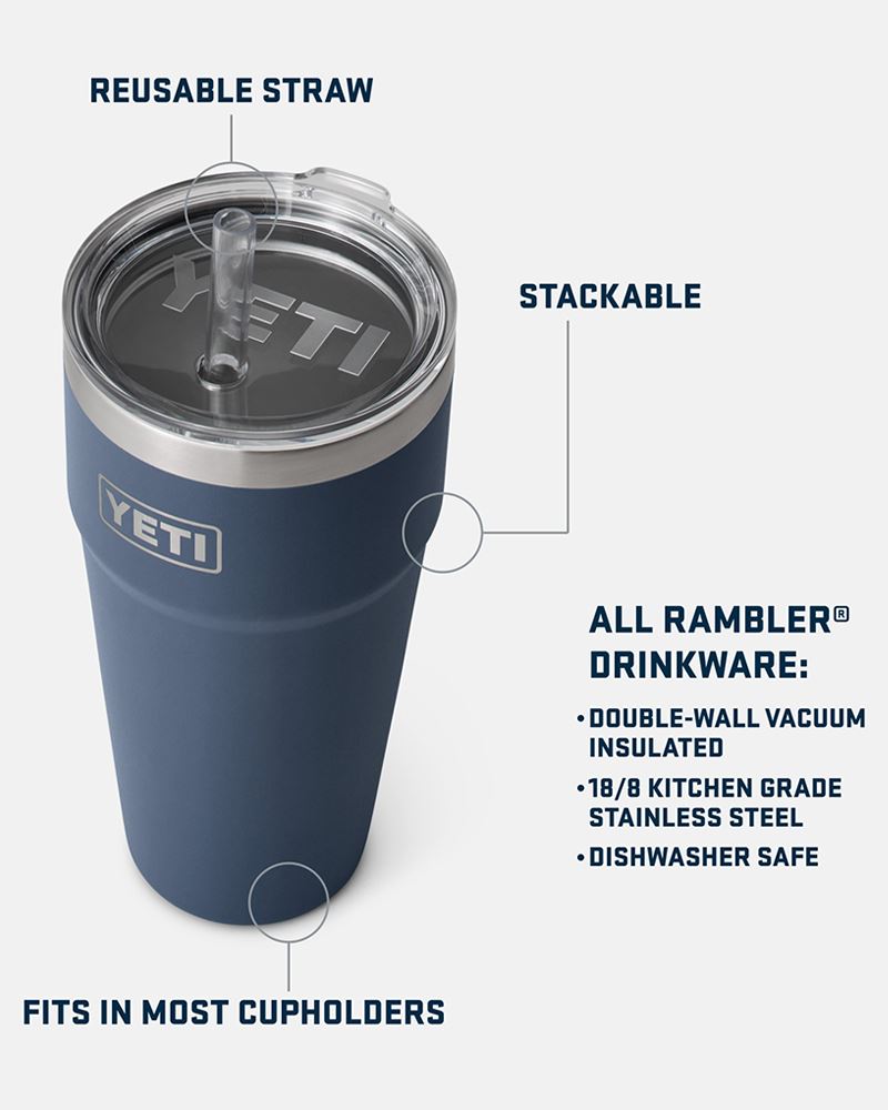 YETI 26 oz. Rambler with Straw Lid - Up to 25% Off