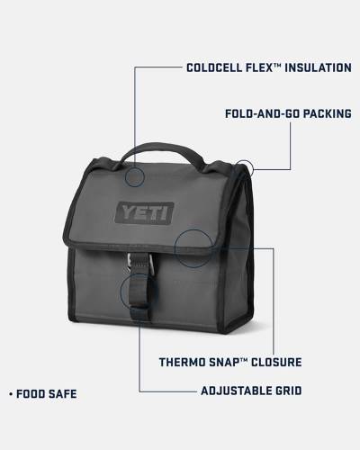 YETI Daytrip Lunch Bag, Charcoal at