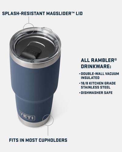 RAMBLER 30 OZ WHITE 21070070024 YETI