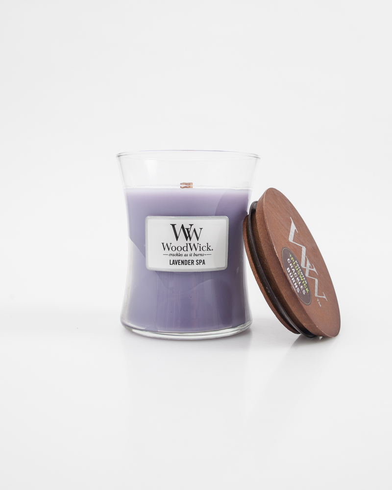 Woodwick Lavender Spa Hourglass Candle 9.7oz