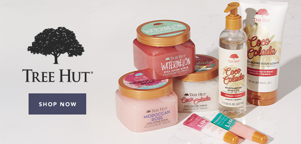 Tree Hut Bath and Body products- Shop Now