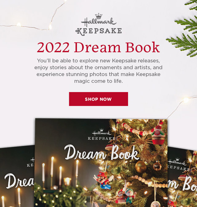 Hallmark Events, Hallmark Dreambook, Ornament Wishlist and