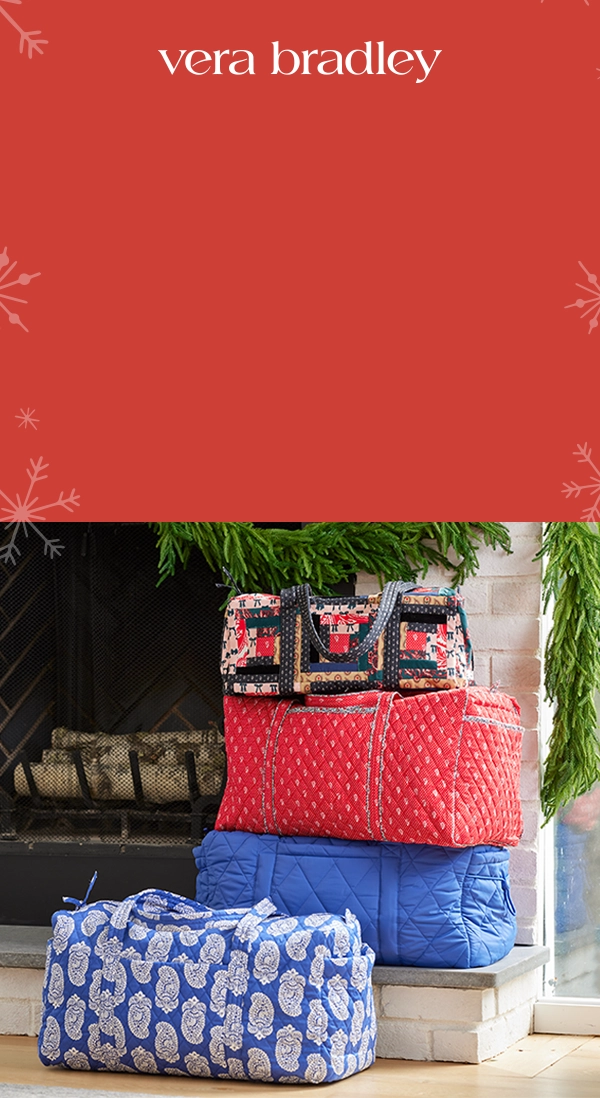 25% off Vera Bradley Top Gifts, exclusions apply- Shop Now