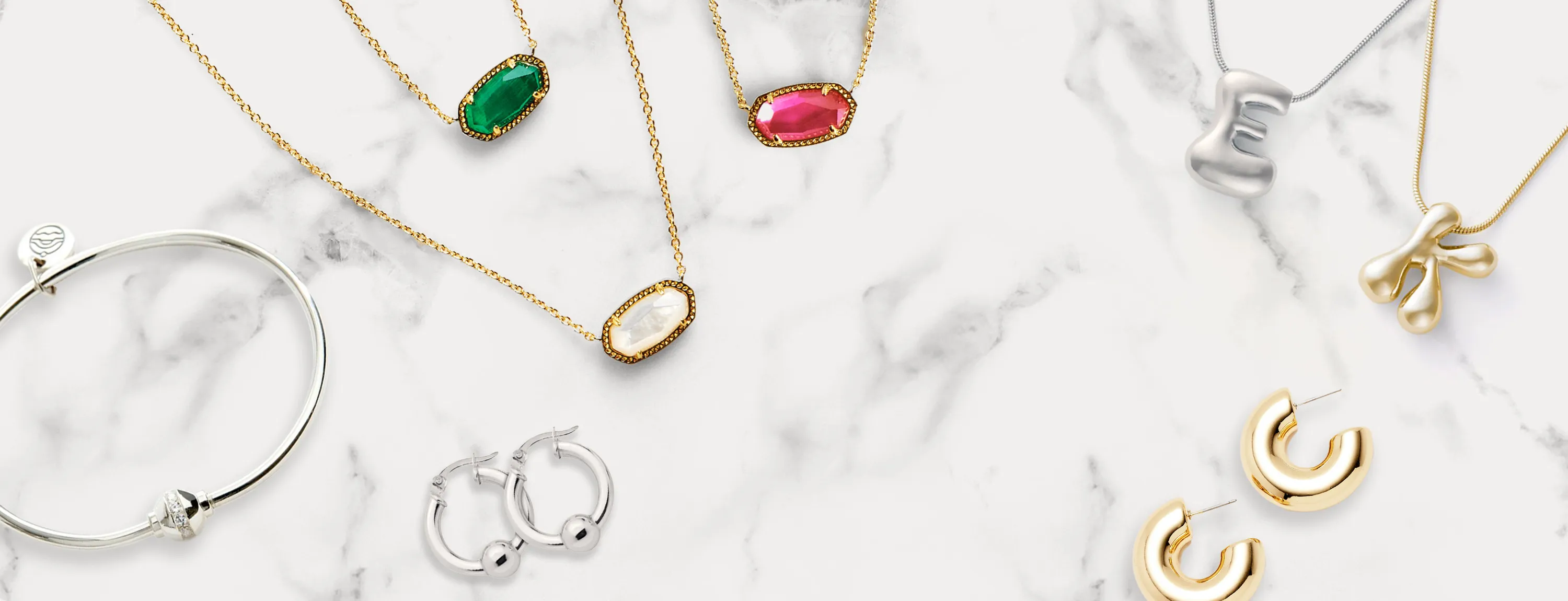 Trending jewelry for the holiday season. Bold and beautiful brands like Kendra Scott, Cape Cod, and more- Shop Now